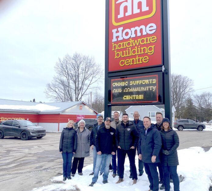 Home Hardware sign