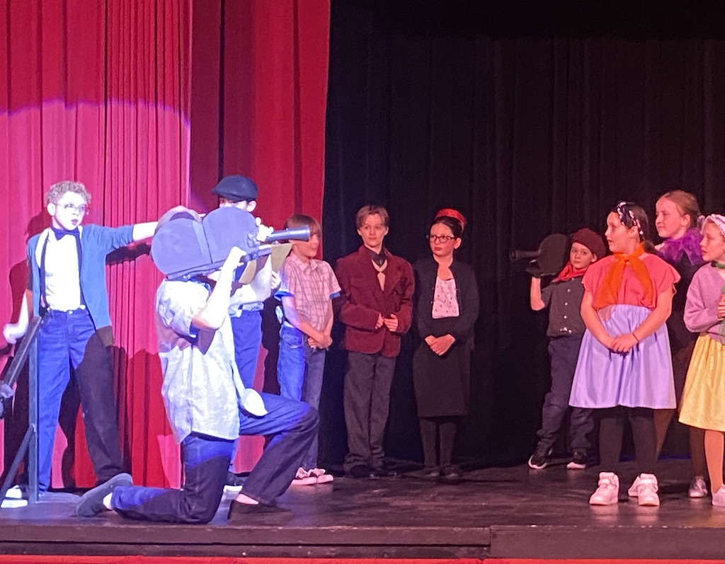 Performers rehearsing Bye Bye Birdie at the Oxford Capitol Theatre