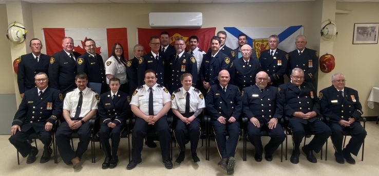 Current and Honorary Firefighters, guests of the 2026 OVFD Banquet