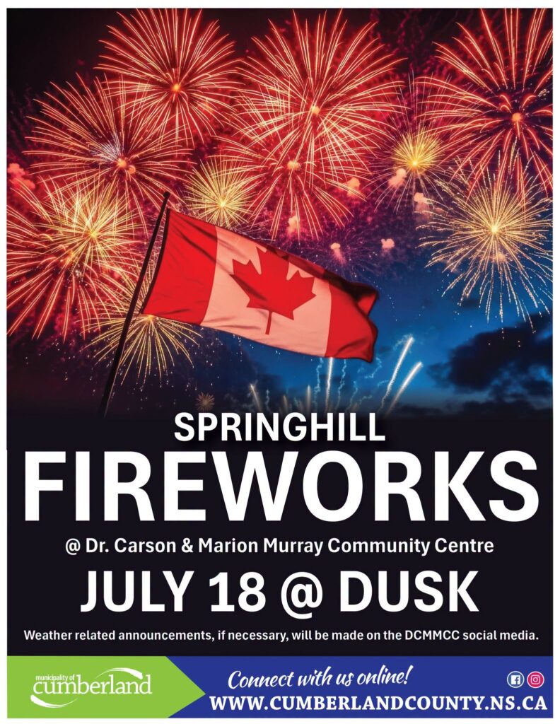 Springhill Fireworks, July 18th