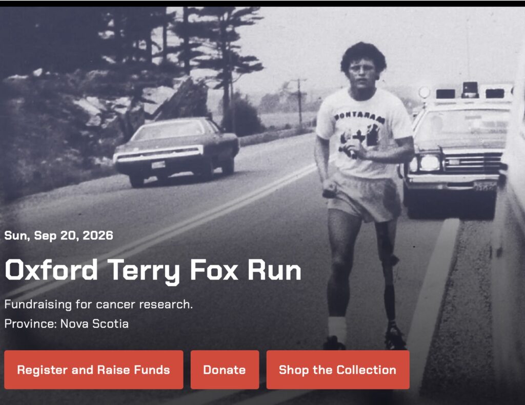 Oxford's Terry Fox Run 2026